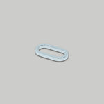Load image into Gallery viewer, Flat Edge Oval Ring / 3 colours
